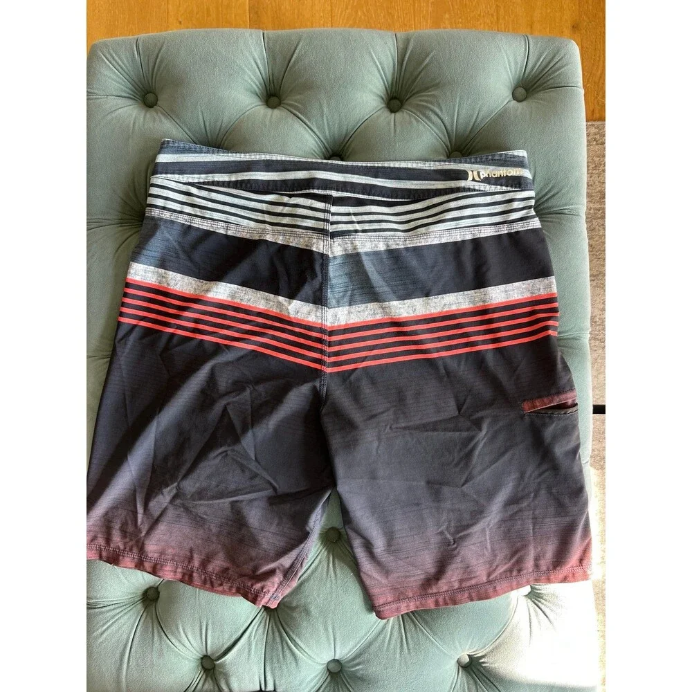 Hurley Phantom Board Shorts 38 Blue Billabong Quicksilver Dahui Hawaii